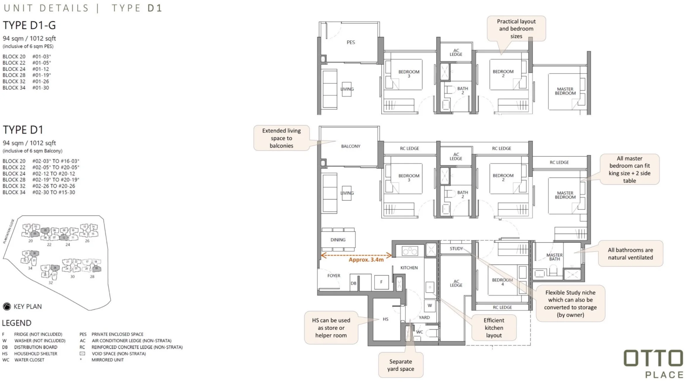 D1 - 4 Br Deluxe + S